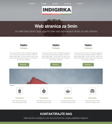 Indigirka – Zelena