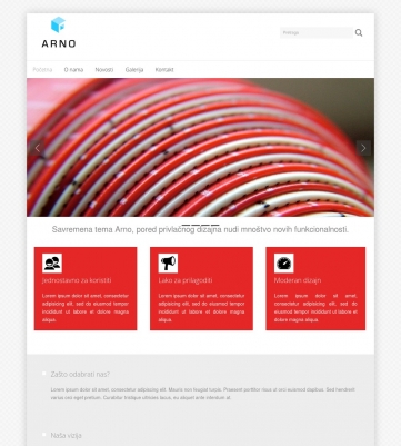 Arno – Crveno bijela